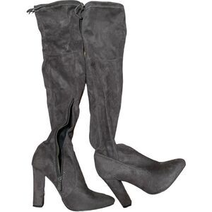 Public Desire Over the knee boots 6.5 winter black friday sale
